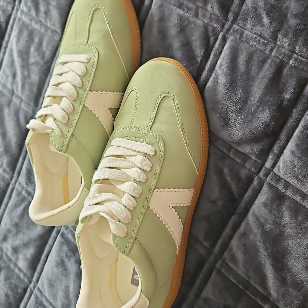MIA | Sage Green Sneakers|  Ballerinacore, Festival, Normcore | Sz 8 - Picture 6 of 10